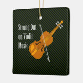 Violinstrung Keramikornament (Links)