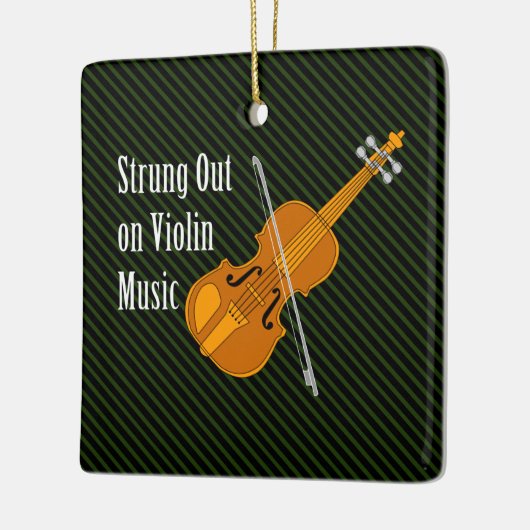 Violinstrung Keramikornament (Links)