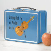 Violinstrung Metall Brotdose (Beispiel)