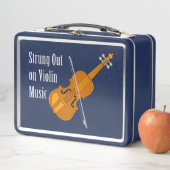Violinstrung Metall Brotdose (Beispiel)