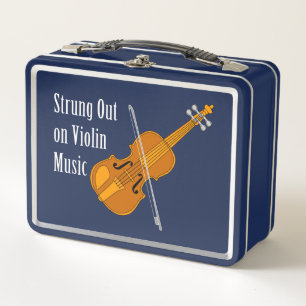 Violinstrung Metall Brotdose