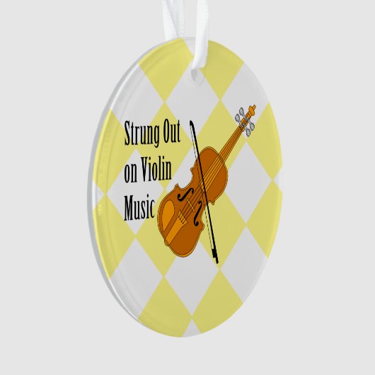 Violinstrung Ornament (Vorderseite)