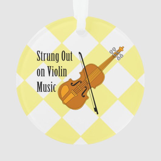 Violinstrung Ornament (Rückseite)