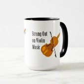 Violinstrung Tasse (VorderseiteRechts)