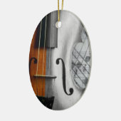 Violinverzierung Keramik Ornament (Links)