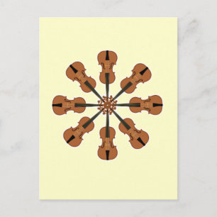 Violinzirkel Postkarte