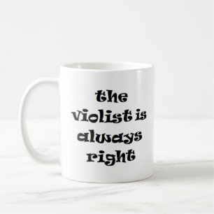 Violist immer richtig Kaffee Tasse