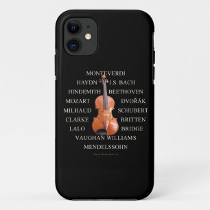 Violist-Komponisten iPhone 11 Hülle