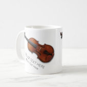 Violistische Tasse für den Viola Store (Vorderseite Links)