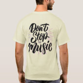 Violon Herren T - Shirt Geige (Rückseite)