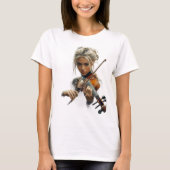 Violon T - Shirt Violine (Vorderseite)