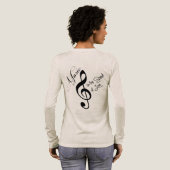 Violon T - Shirt Violine (Voller Rückseite)