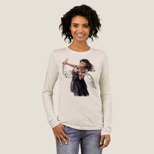 Violon T - Shirt Violine (Volle Vorderseite)