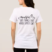 Violon T - Shirt Violine (Rückseite)