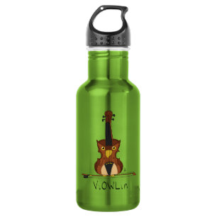 ViOWLin Violine Musik Wasserflasche