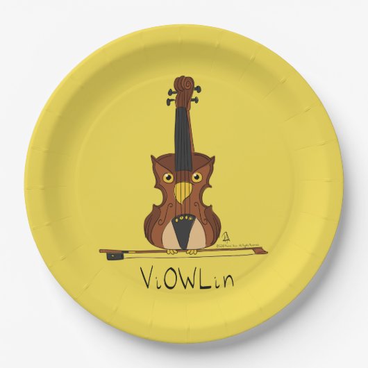 ViOWLin Violine Owl Paper Teller (Vorderseite)