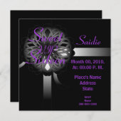 VIP 16 . Geburtstag Einladung - Anpassen (Vorne/Hinten)