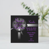 VIP 16 . Geburtstag Einladung - Anpassen (Stehend Vorderseite)