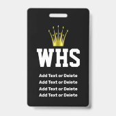 VIP-ABBILDUNG AUSWEIS (Rückseite)