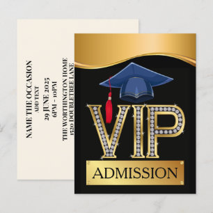 VIP-Abschluss / beliebiger Fall Postkarte