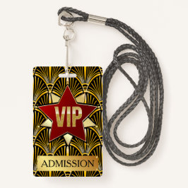 VIP-ABZEICHEN AUSWEIS