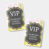 VIP-Abzeichen Ausweis (Vorder- & Rückseite)