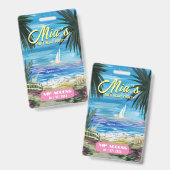 VIP Access Abzeichen für Geburtstagspartei Ausweis (Vorder- & Rückseite)