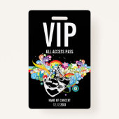 VIP All Access Concert Pass Ausweis (Vorderseite)