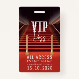 VIP All Access Event Ausweis