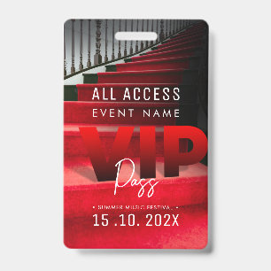 VIP-All-Access-Event Ausweis