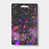 VIP All Access Mitarbeiter Concert Club Party  Ausweis (Rückseite)