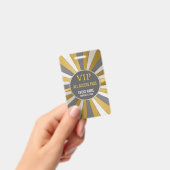 VIP All Access Pass Event-ID-Abzeichen Ausweis (Handheld)