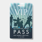 VIP All Access Pass Festival - Musik Festival Ausweis (Back)