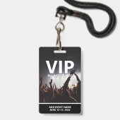 VIP All Access Pass Konzert Veranstaltung Personal Ausweis (Rückseite mit Lanyard)