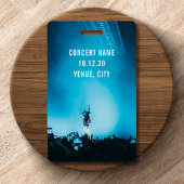 VIP All Access Pass Konzert Veranstaltung Personal Ausweis