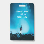 VIP All Access Pass Konzert Veranstaltung Personal Ausweis (Rückseite)