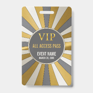 VIP-All-Access-Pass-Veranstaltungs-ID-Ausweis Ausweis
