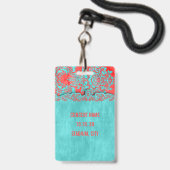 VIP Alle Zugriffsnamen Foto Benutzerdefiniertes Co Ausweis (Rückseite mit Lanyard)