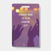 VIP Alle Zugriffsnamen Foto Benutzerdefiniertes Ko Ausweis (Rückseite)