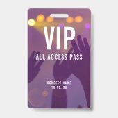 VIP Alle Zugriffsnamen Foto Benutzerdefiniertes Ko Ausweis (Vorderseite)