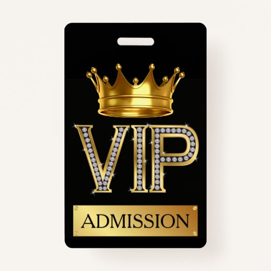 VIP AUSWEIS (Vorderseite)
