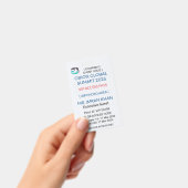 VIP-Ausweis | Passierschein – Unternehmenssicherhe Ausweis (Handheld)