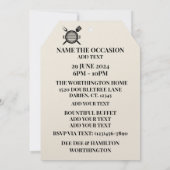 VIP Barbecue/Schweinekitze Einladung (Rückseite)