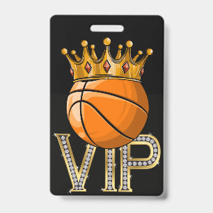 VIP-Basketball-Abzeichen Ausweis