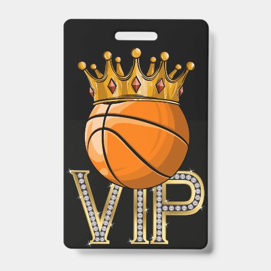VIP Basketball-ABZEICHEN Ausweis (Front)
