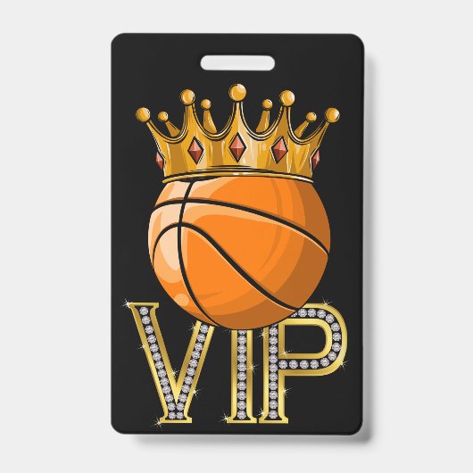 VIP Basketball-Abzeichen Ausweis (Vorderseite)