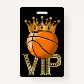 VIP Basketball-Abzeichen Ausweis (Vorderseite)