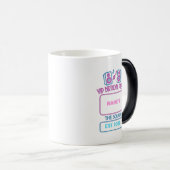 VIP Birthday Party Neon Squad Personalized Guest N Verwandlungstasse (VorderseiteRechts)