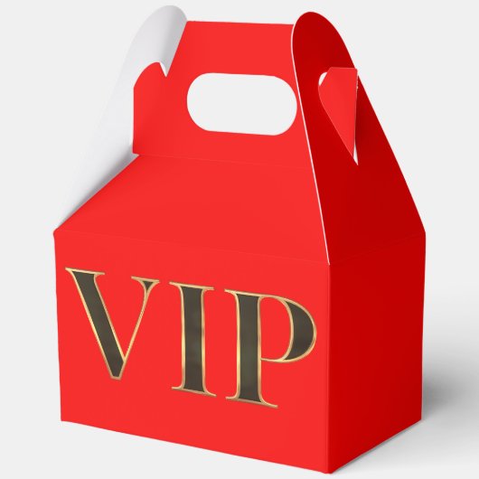 VIP Black Gold Red Fevor Geschenkboxen Geschenkschachtel (Vorderseite)