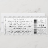 VIP Brautparty Eintrittskarte Einladung (Vorderseite)